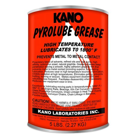 KANO 5 Lb. Pyrolube High Temperature Lubricant, Grease PG5P3